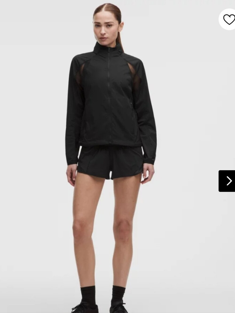 Lululemon Ventilated Packable Running Jacket